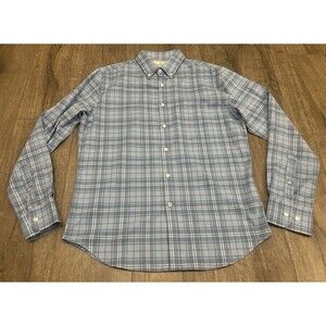 Chatham Road Coastal Supply Co. Button Down Plaid Shirt Men’s Medium Blue